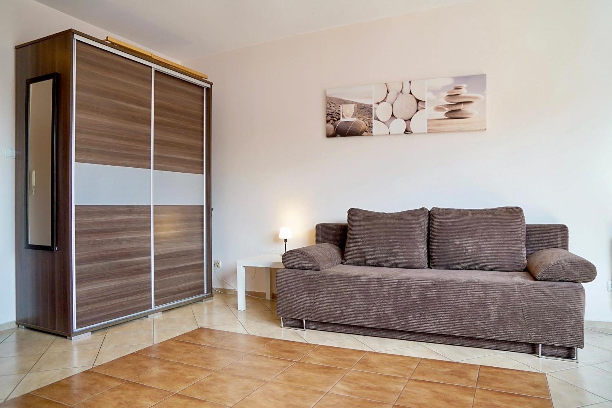 Apartament typu studio z balkonem