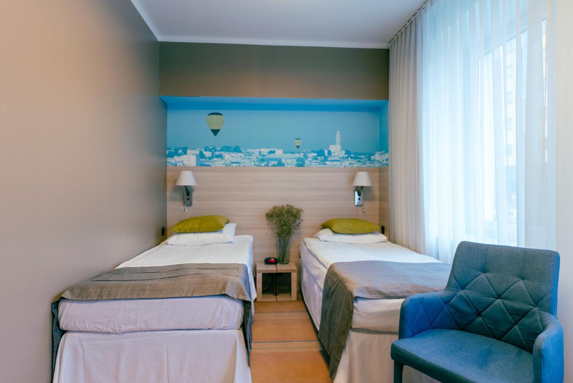 Standard twin room access to the wellness fitness area