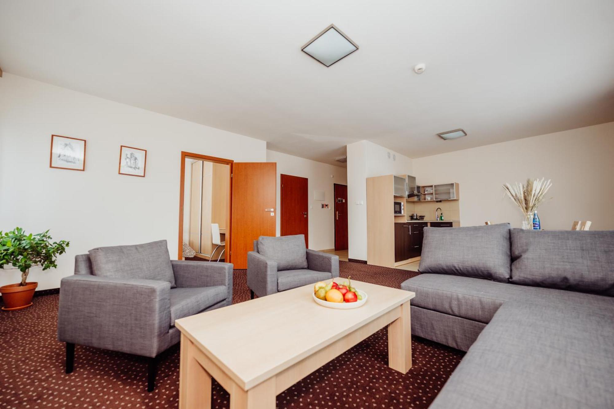 Superior One-Bedroom Apartment Balcony
