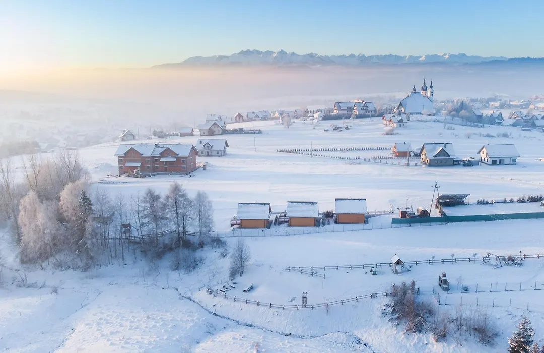 Zaciszne Domki w Kluszkowcach z Sauną i Balią-1