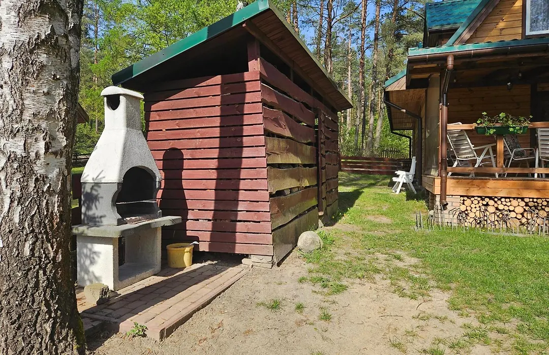 Ferienhaus BASTEK1 am See mit Kamin&WLAN - Domek Letniskowy BASTEK-1