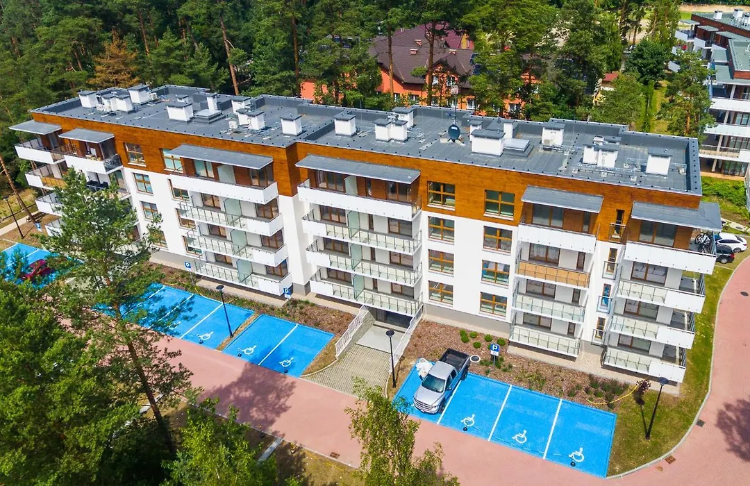 APARTAMENTY MIERZEJA - STEGNA PARK II, MEDIUM, 500 m od plaży, Bezpłatny Meleks-1