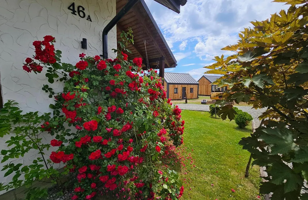Chata w Bieszczadzie SPA apartamenty i domki z widokiem na góry-1