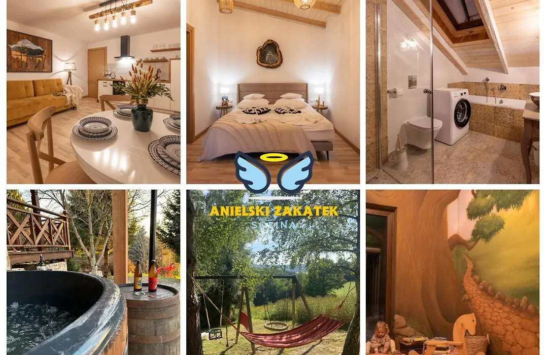 Anielski Zakątek Solina - balia z jacuzzi i sauna w cenie pobytu-1