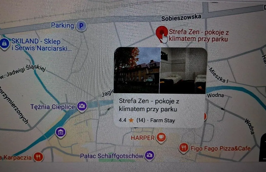 Strefa Zen pokoje z klimatem przy parku.-1