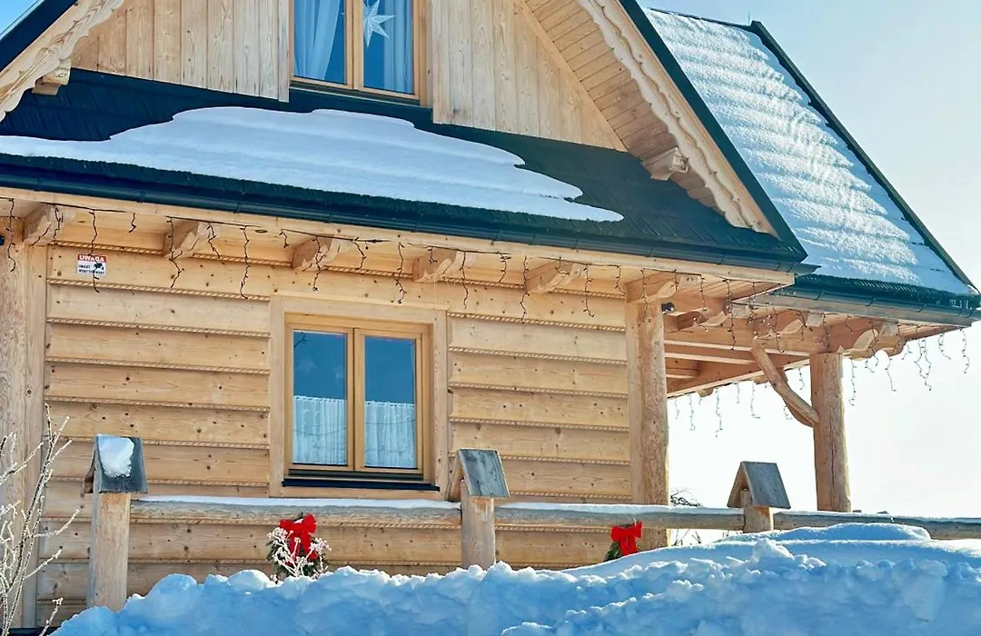 Pocztówka z Mizernej,domki z widokiem na Tatry, blisko Velo Czorsztyn, Jezioro Czorsztyńskie, rowery na miejscu-1