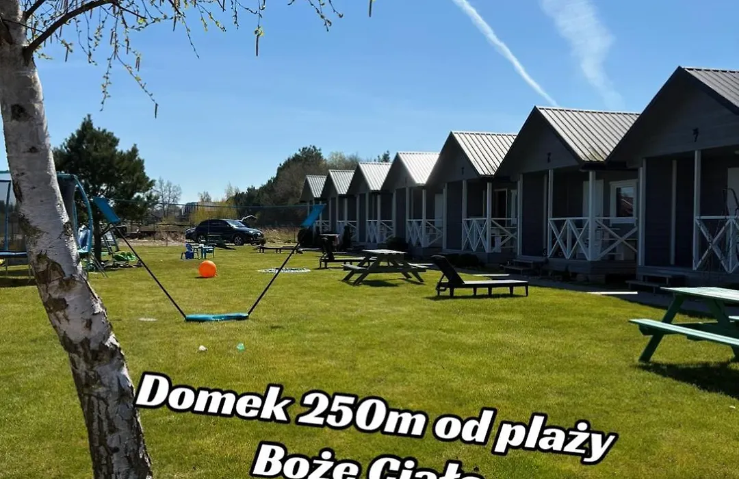 NOWE Domki letniskowe Pod Sosenką- 4min od morza! Wicie-1
