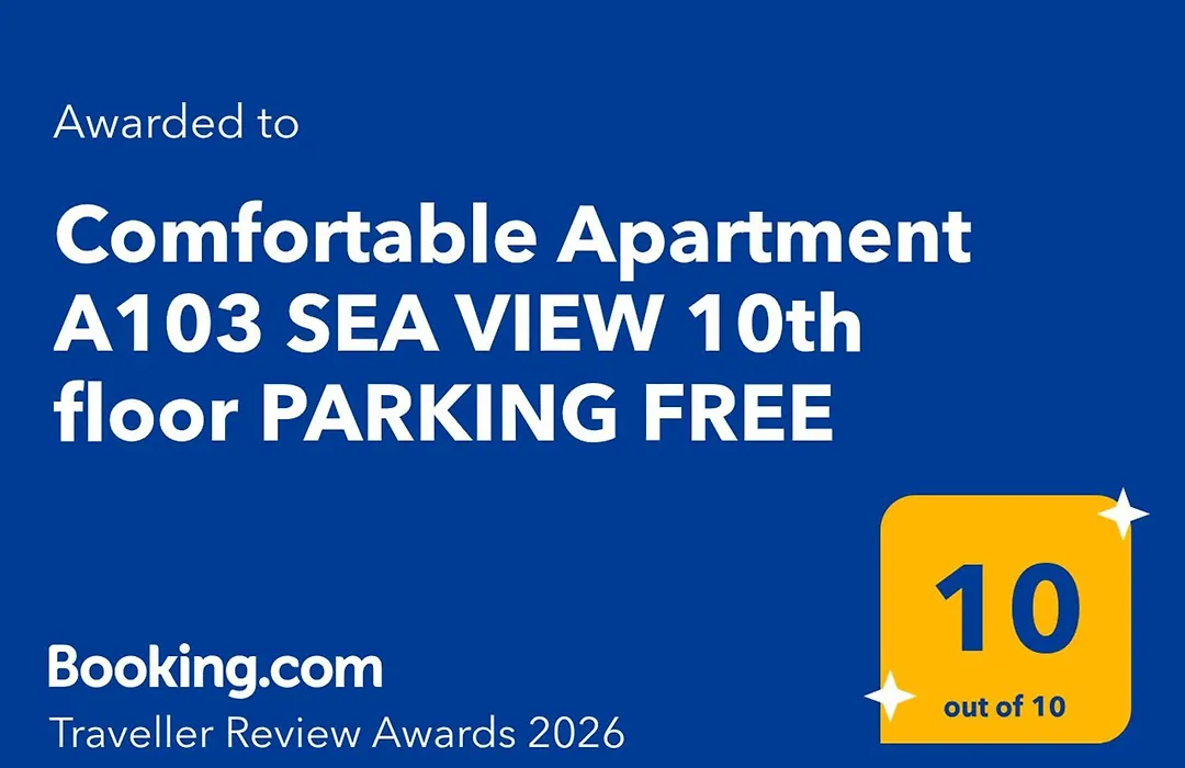 Comfortable Apartment A103 Sea View 10Th Floor Parking Free-1