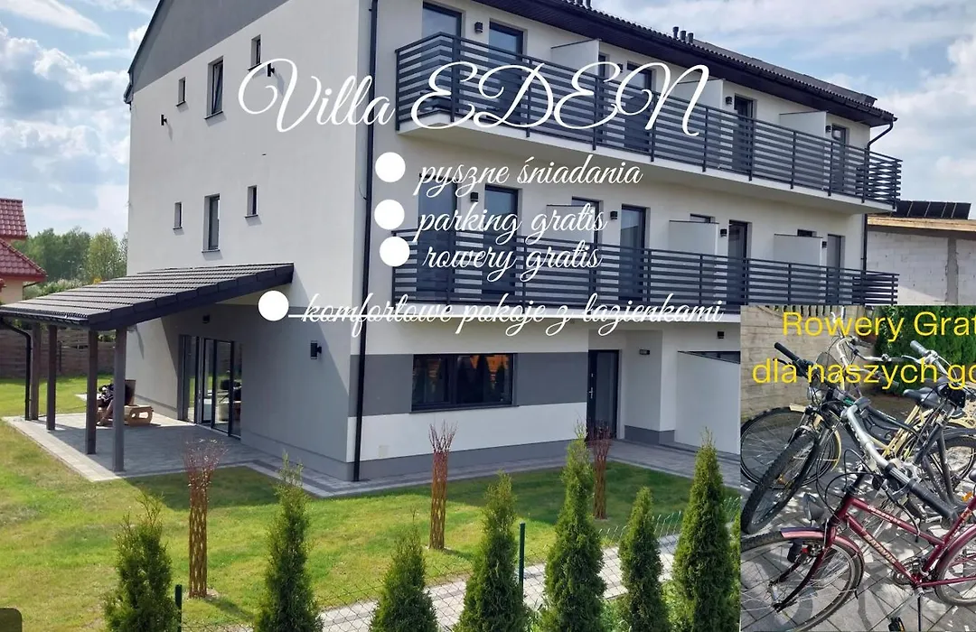 VILLA EDEN USTKA- CENISZ SOBIE CISZĘ I BŁOGI SPOKÓJ, WYPOCZYNEK tylko DLA DOROSŁYCH, POKOJE Z BALKONAMI I TARASAMI,PARKING W CENIE !-1