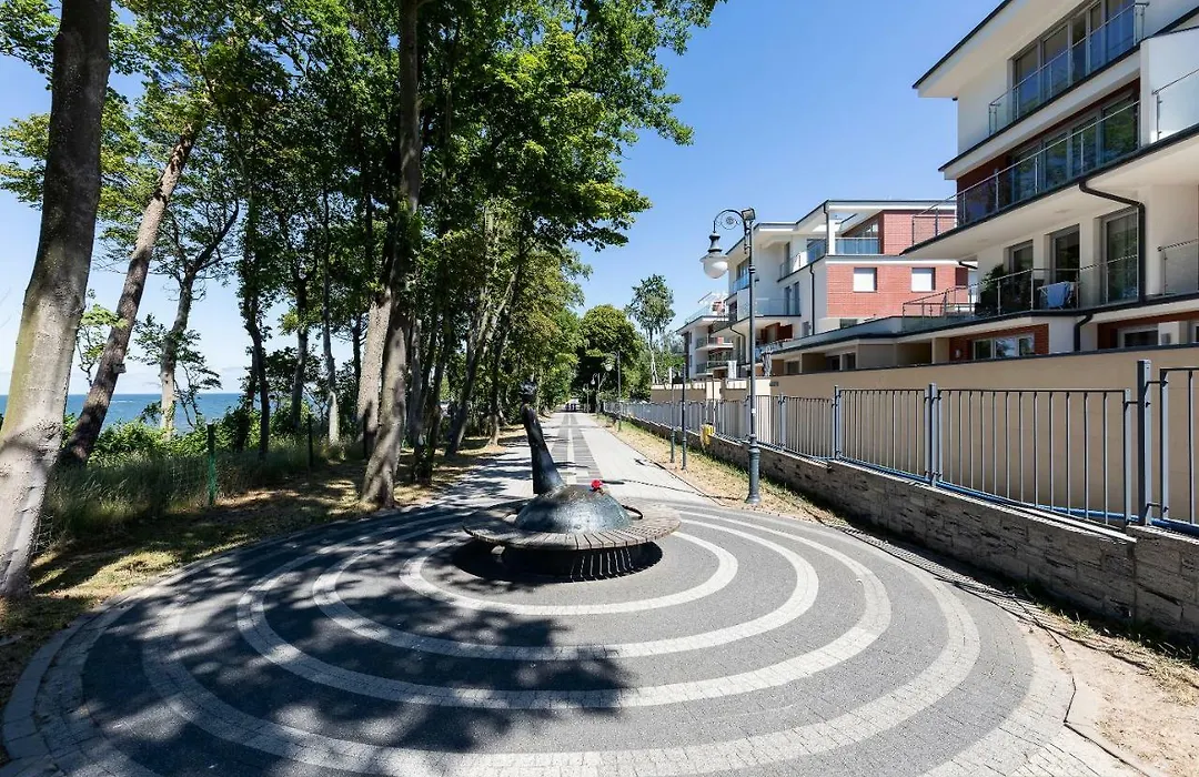 Apartament Klifowa z widokiem na morze i basenem-1