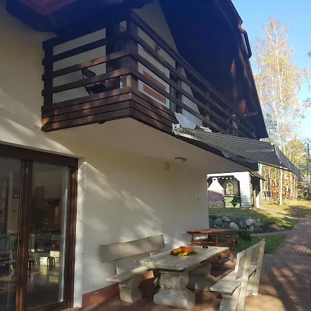 Agro Breza dom z kominkiem 80 metrów od jeziora - sauna, balia ogrodowa-2