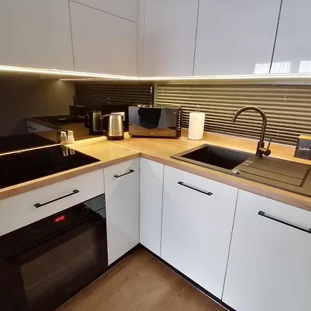Jurajska Plaza - Nowoczesny apartament z osobną sypialnią, KLIMATYZACJA, Parking prywatny GRATIS - Kielce-3