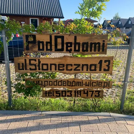 Pod Dębami Wicie- domki drewniane nad morzem-3