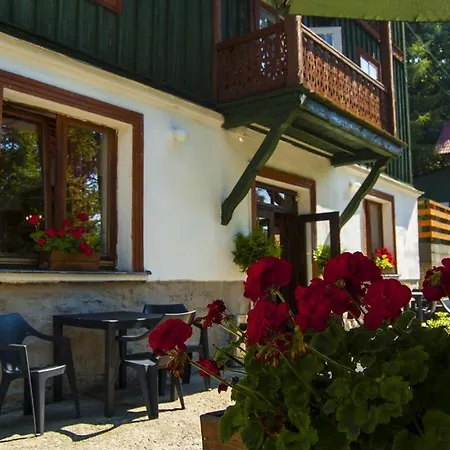 Pokoje Szczawnica Centrum - duży ogród-3