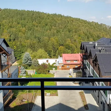 Karpatia Resort Apartament Krystallos z Balkonem i Widokiem na Góry-3