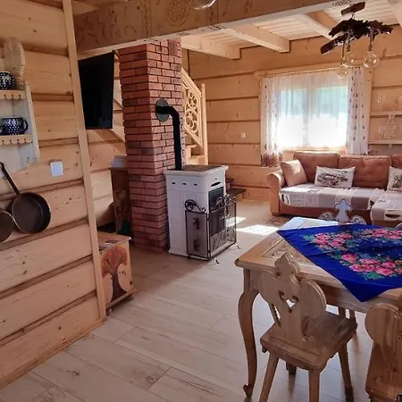 Góralski Dom z pięknymi widokami na góry-3