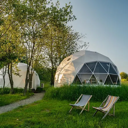 Glamping Biała Czapla z balią nad jeziorem czorsztyńskim-3