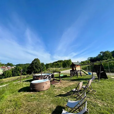 Glamping Bieszczady Z Jacuzzi I Basenem-2