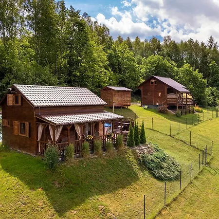ZACISZE ,,Jastrząb domek na Kaszubach z balią z jacuzzi w cenie na wyłączność-2