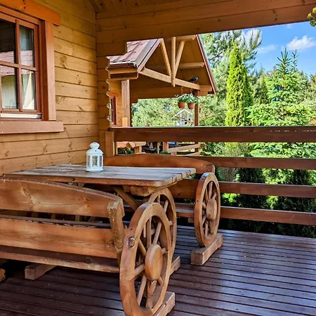 Domki Letniskowe Bory Tucholskie - Klimatyzacja Wifi Sauna Jacuzzi-2