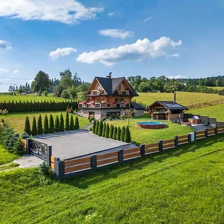 Domek w górach DeLuxe sauna,jacuzzi,basen,hot tub-Nowy Targ blisko Białka ,Zakopane-2