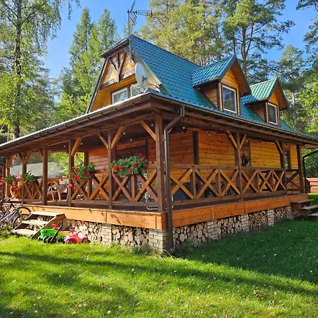 Ferienhaus BASTEK1 am See mit Kamin&WLAN - Domek Letniskowy BASTEK-3