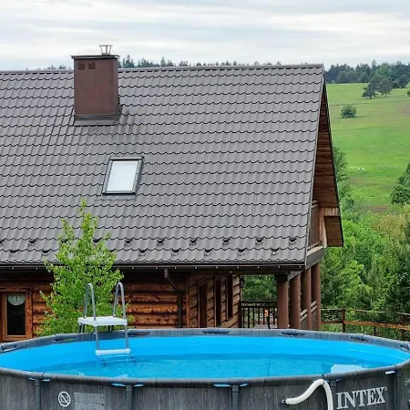 Domek w górach z jacuzzi, balią i basenem-3