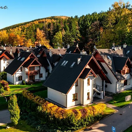 Wonder Home - Domki górskie z kominkami na kameralnym osiedlu - plac zabaw na terenie kompleksu-3