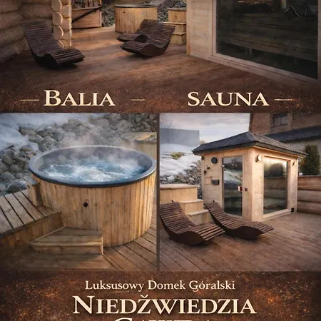 Domek Góralski Niedźwiedzia Gawra&Sauna, Balia by RentiloPL-2