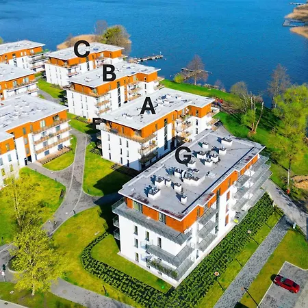 Marina Glamour - 3pok, widok na jezioro, klimatyzacja, parking podziemny, winda, Netflix-2