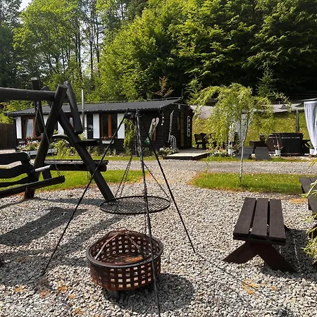Bieszczadzka Osada Saunowisko-każdy dom z sauną i jacuzzi-3