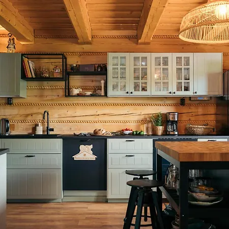 Poziomkowy Dom- Wisła, Dom z bali, Sauna, Taras-2