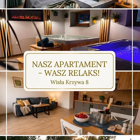 Apartamenty Wisła Krzywa 8, wanna z hydromasażem, basen zewnętrzny-2