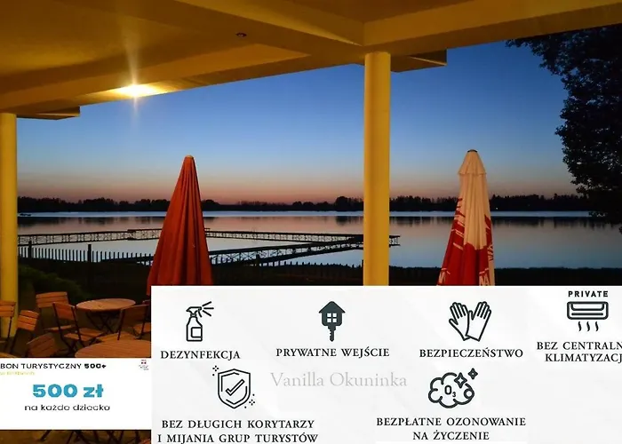 Vanilla Pokoje I Apartamenty Nad Brzegiem Jeziora