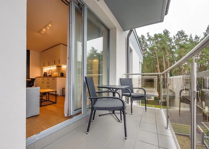 Apartament FINESTRA, przy morzu, ul Grunwaldzka 12 D23 Pobierowo, Polska