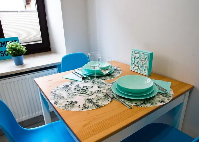 Apartament Turkusowy Świętoduska 12