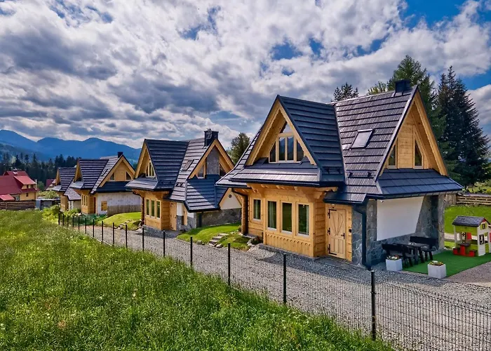 Peak House dom wakacyjny z widokiem na Tatry i Giewont Kościelisko, Polska