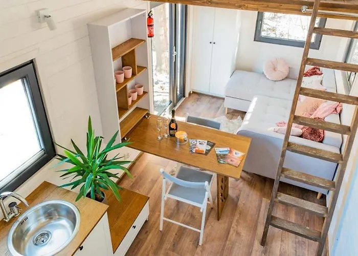 Tiny House W Camp Goracy Potok