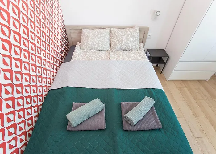 Apartament obok dworca PKP PKS Białystok, Polska