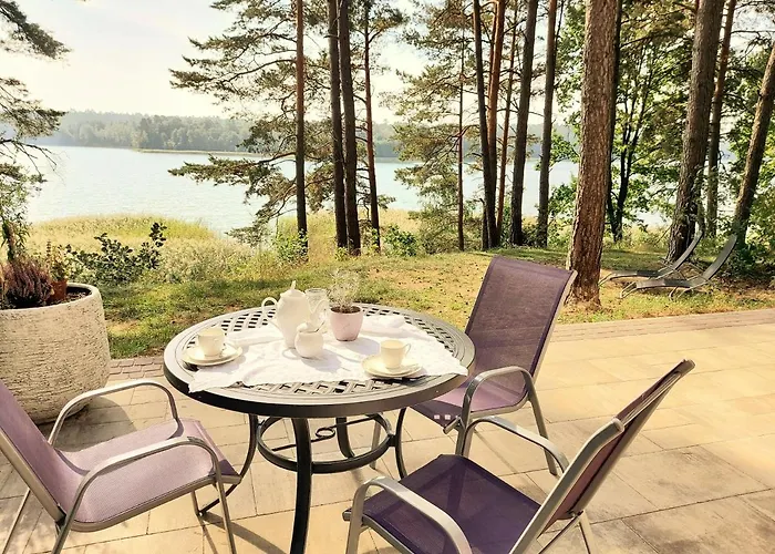 JW MAZURY domy wakacyjne nad jeziorem-DOM ŻURAW