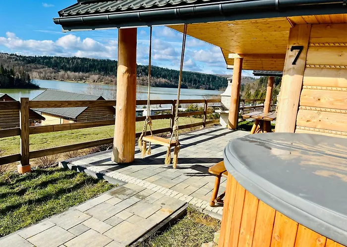 Domki Dobra Miejscówka 50 m od jeziora Solińskiego Sauna Jacuzzi 504-978-418 Polańczyk, Polska