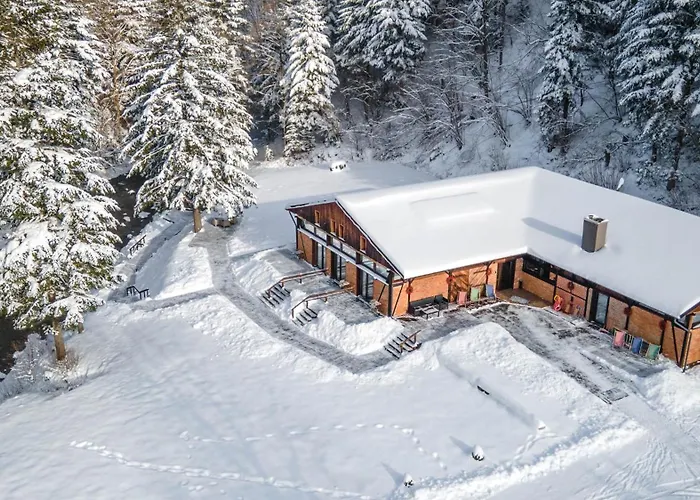 Novosiele Lifestyle Apartments - nad górską rzeką - Strefa relaksu sauna jacuzzi - Bieszczady