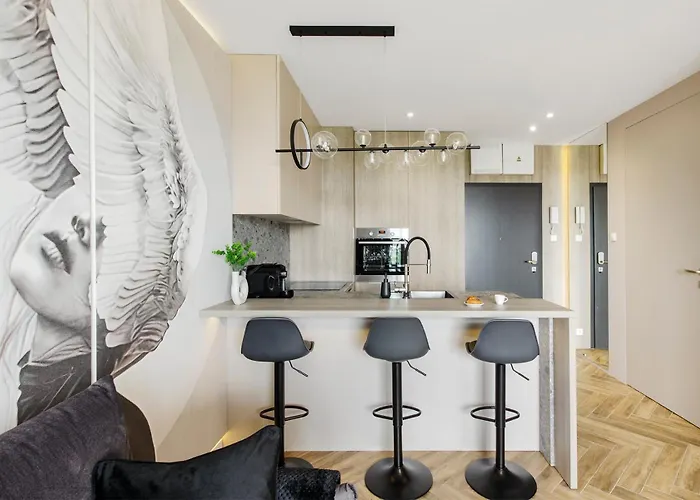 SKY Home- Angel Apartament -Neopolis, Centrum, Parking, Klimatyzacja, Dostęp na Kod