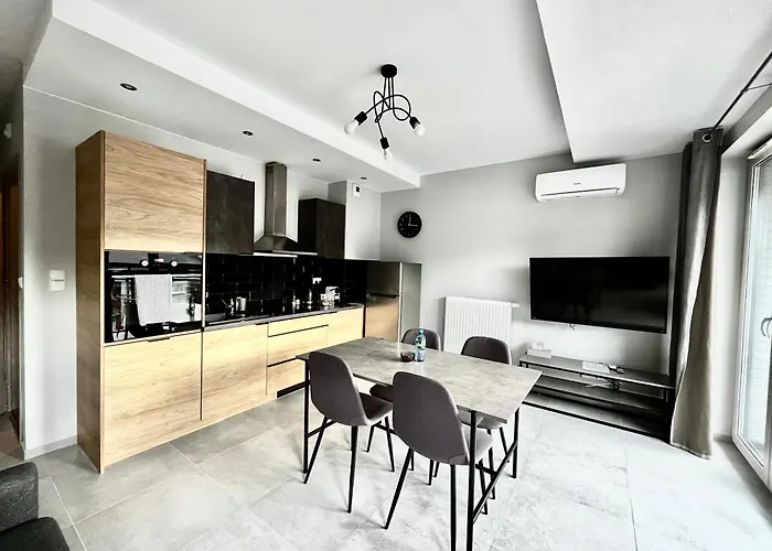 City Center Apartments z parkingiem