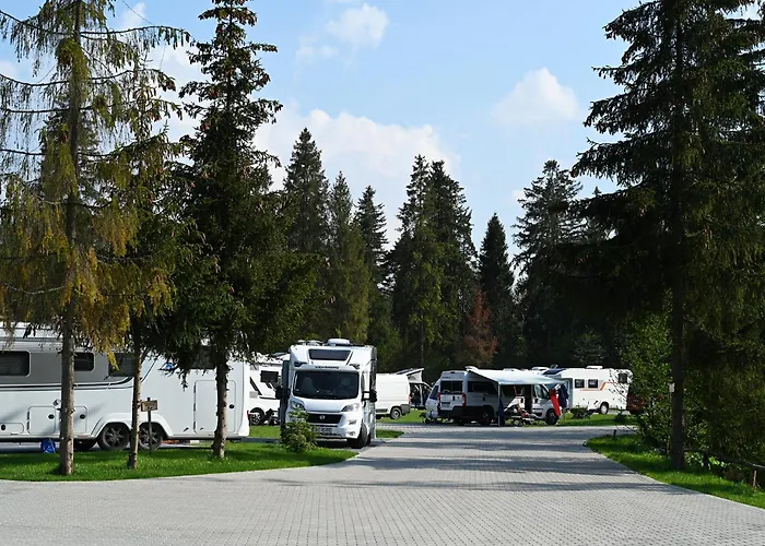 Camp Gorący Potok - parcele kamperowe