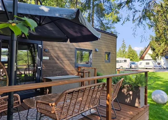 Tiny House W Camp Goracy Potok