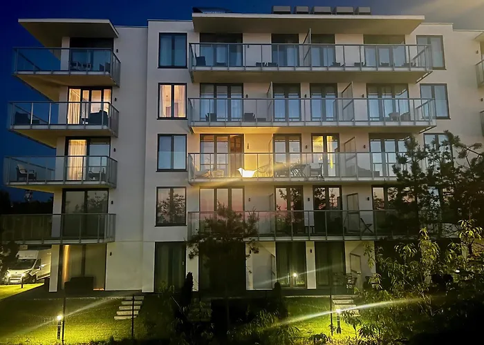 Tuż przy plaży - nowoczesny apartament z tarasem i pięknym widokiem na Bałtyk