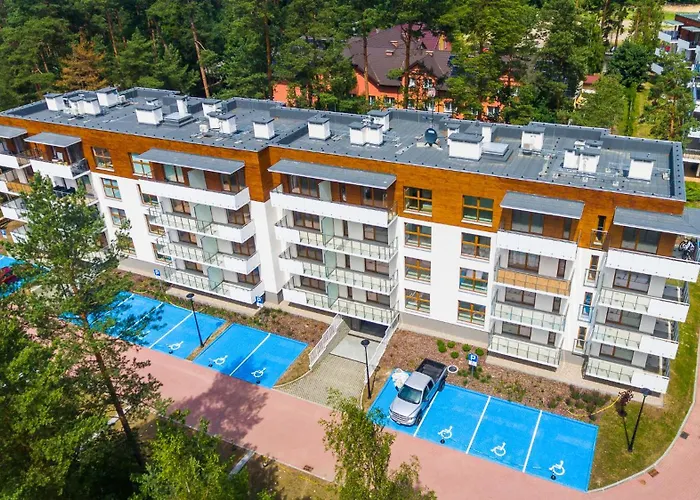 APARTAMENTY MIERZEJA - STEGNA PARK II, MEDIUM, 500 m od plaży, Bezpłatny Meleks, Polska