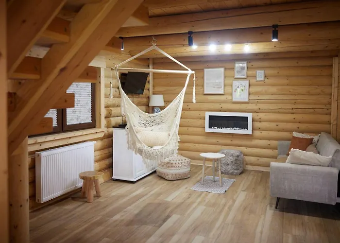 Domy Z Bala - Domki Ogrzewane - Jacuzzi, Sauna, Lody, Popcorn, Ryba Wedzona I Ognisko Gratis-Od Maja!