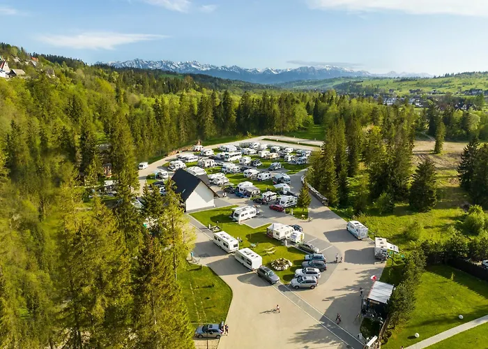 Camp Gorący Potok - parcele kamperowe
